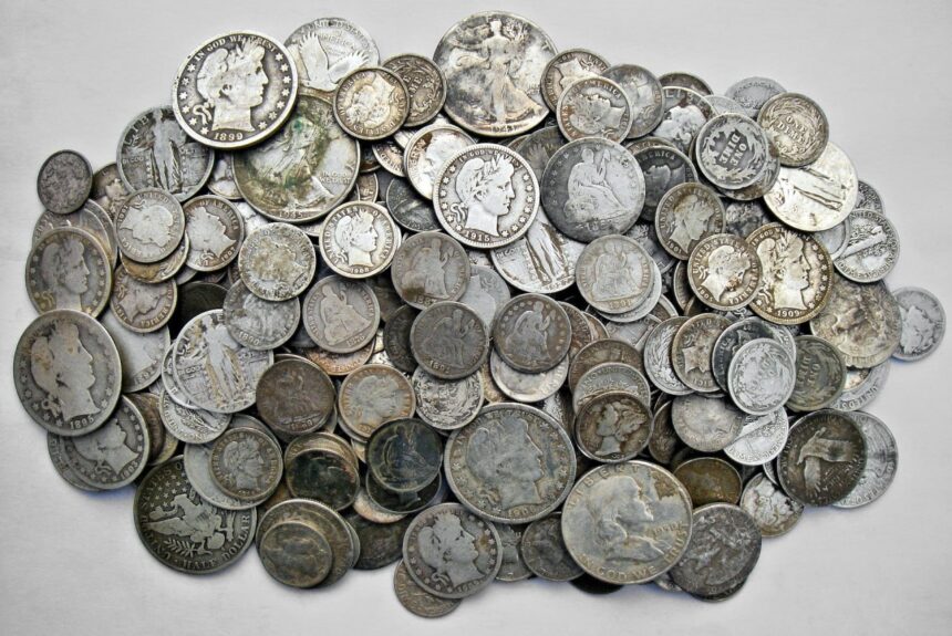 Оценить серебрянные монеты